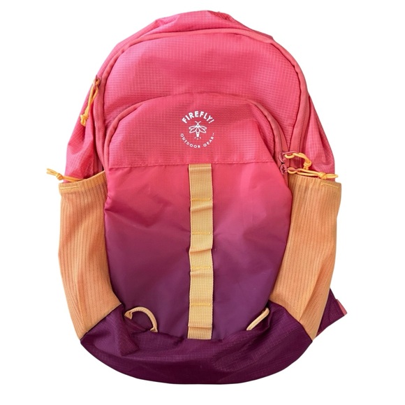 Firefly Outdoor Gear YOUTH GRADIENT KIDS' BACKPACK - RED/ORANGE - Picture 1 of 10